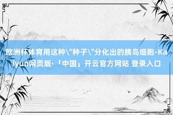 欧洲杯体育用这种